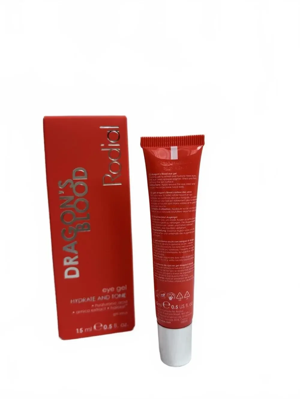 RODIAL DRAGON'S BLOOD SCULPTING GEL MINI HYDRATION FIRMING EYE GEL 15ML